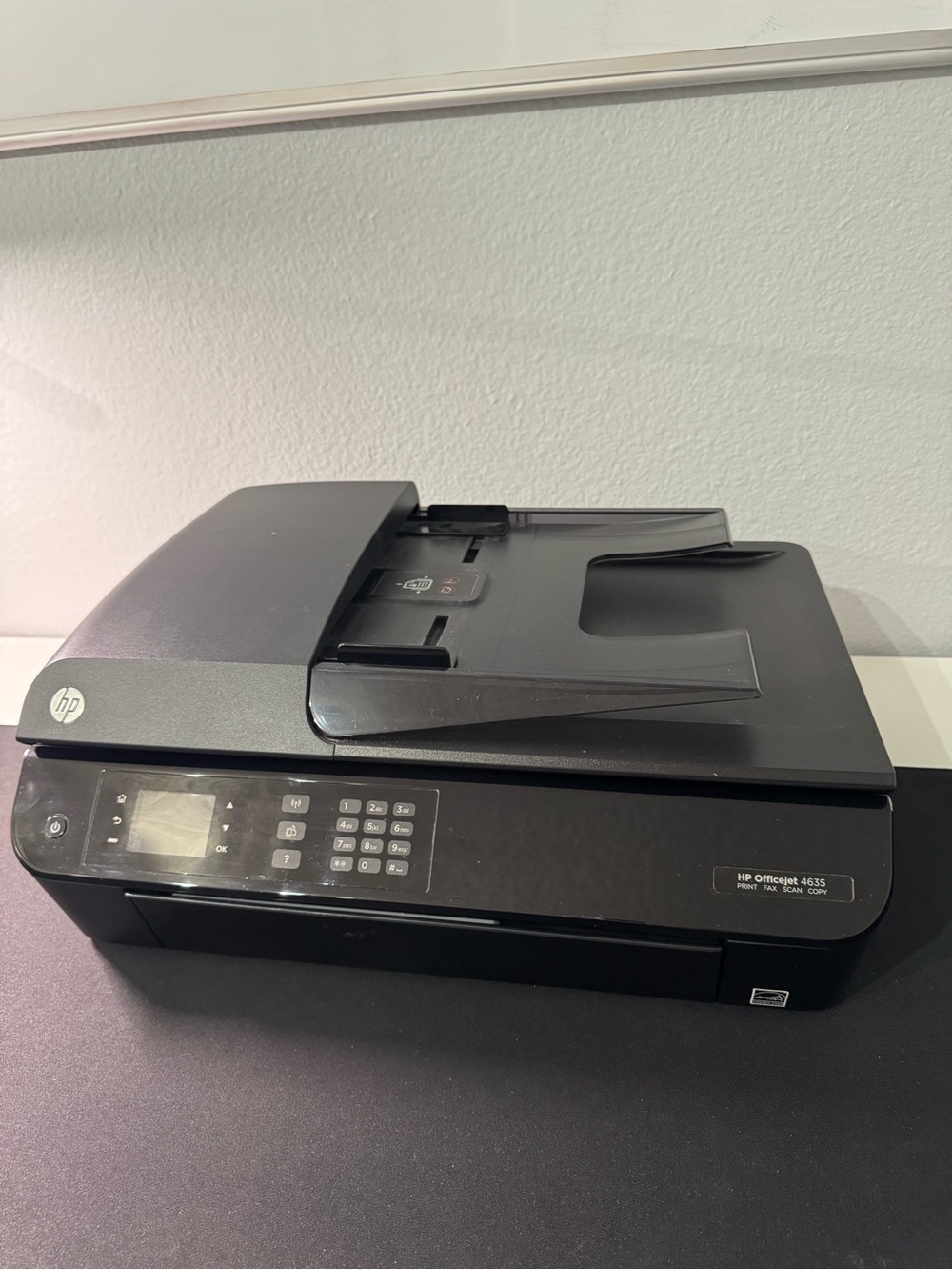HP OfficeJet 4635 Wireless All-in-One Inkjet Printer Scanner Copier Fax Tested